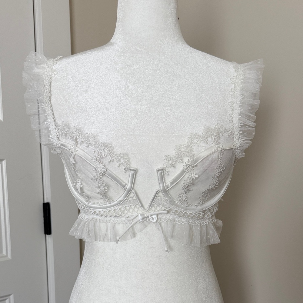 For Love and Lemons Eternal Rose Bra